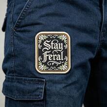1 pieza Parche bordado de estilo oscuro y humorístico salvaje, adecuado para ropa, chaqueta, mochila, sombrero, camisa, etc. - A - Ver 5