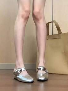 Women Wedges & Flatform - Silver - View 2