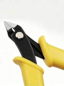 Kìm cắt 3.5 inch, kìm mũi nhọn mini, dụng cụ lắp ráp thủ công DIY cho người mới bắt đầu làm mô hình, kìm cắt cạnh - A - Xem 4
