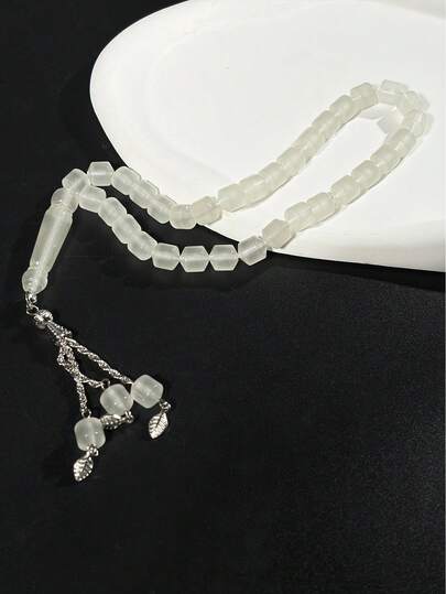 1 chuỗi hạt cầu nguyện Tasbih phát sáng, thoải mái, trơn tru dành cho người Hồi giáo, nhiều kiểu dáng, dễ mang theo.