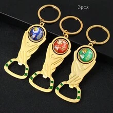 3件套多功能开瓶器钥匙扣，金属吊坠开瓶器，啤酒开瓶器配件，创意礼品，便携式啤酒开瓶器，包包装饰 - 鑰匙扣 - 查看 7