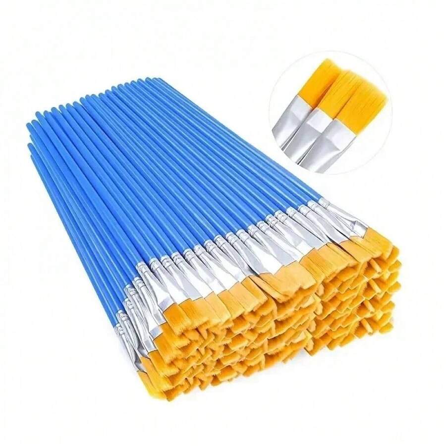 Paint By Number Pens & Brushes - 50pcs B - View 1