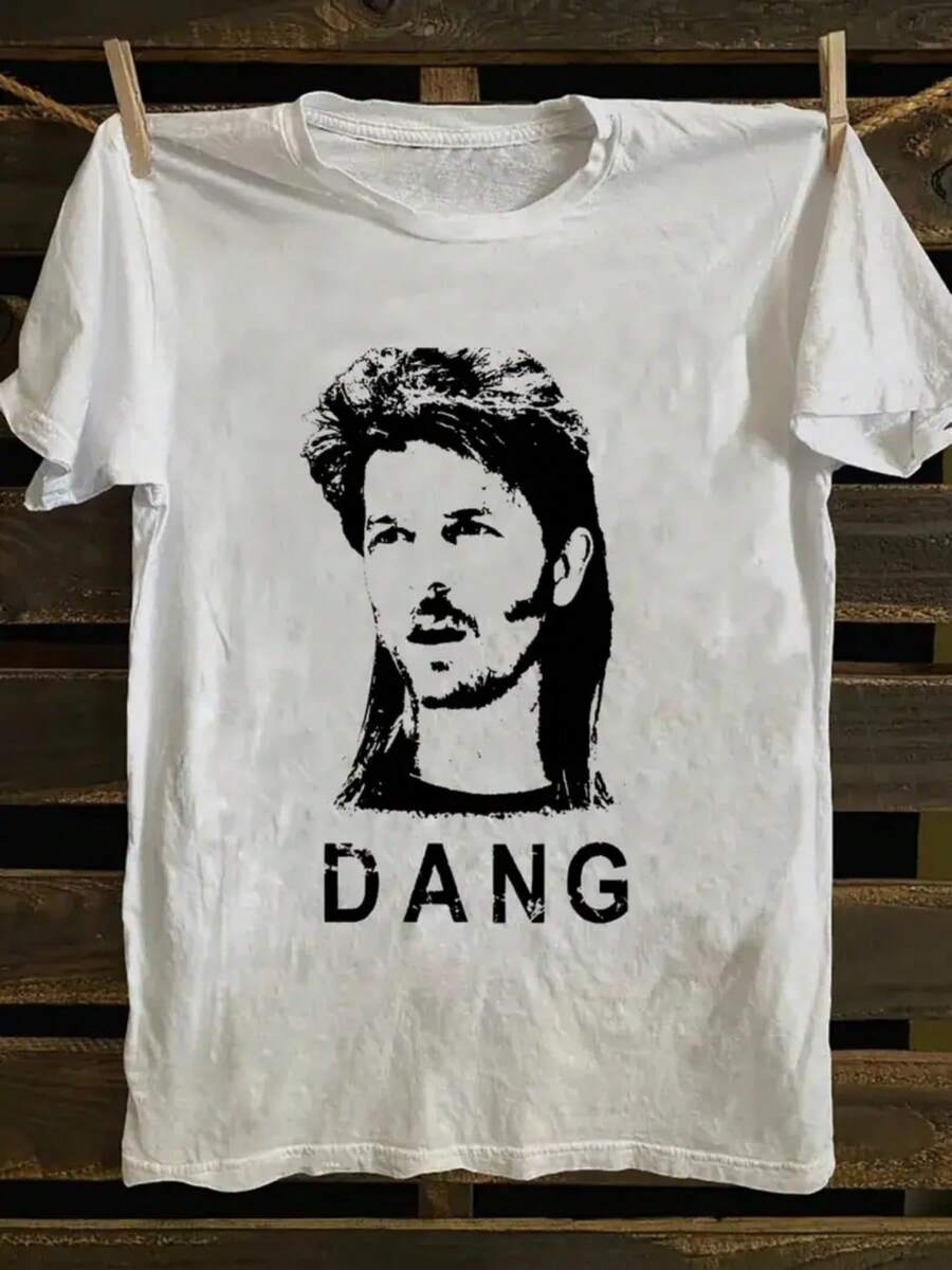 Camiseta con estampado de letras, top casual de manga corta con cuello redondo, top casual de moda para mujer de primavera/verano, camiseta, blusas para mujer, vestidos casuales de verano para mujer, camisetas deportivas Y2K para mujer, camisetas de verano, ropa de mujer. Moda perfecta para el día a día. - Blanco - Ver 1