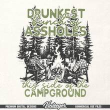 Diseño divertido de camiseta para acampar| Sublimación de camping retro| Equipo de campamento| Gráfico divertido de campamento| Diseño de camisa para actividades al aire libre| Zona de acampada - Blanco - Ver 8