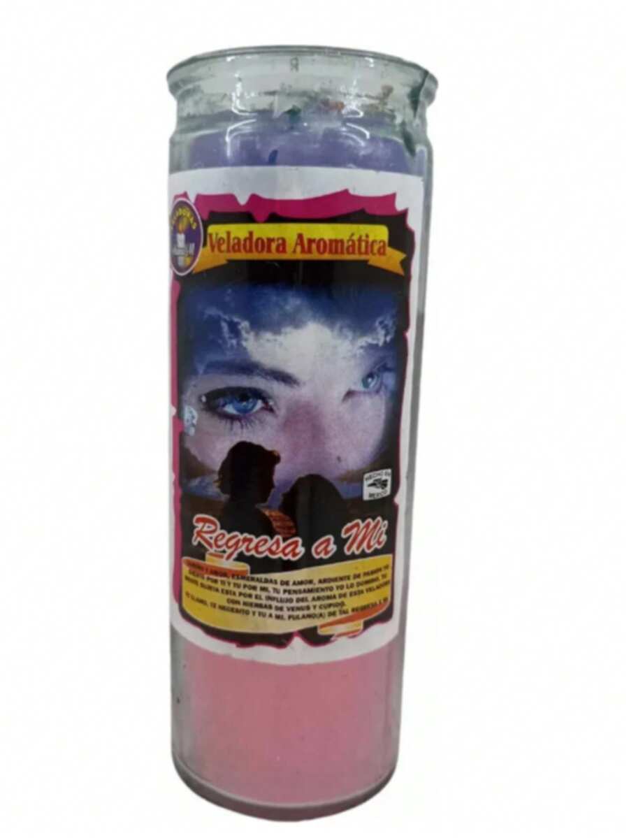 Veladora Parafina Regresa A Mí, Retorno De Ser Amado 100% - 1PC - Ver 1