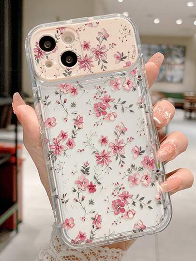 Nuova custodia per telefono con specchio a bolle, trasparente, con decorazione floreale e foglie rosa, antiurto, compatibile con iPhone 14, 14 Pro, 14 Pro Max, 13, 13 Pro, 13 Pro Max, 11, 11 Pro Max, 12, 12 Pro, 12 Pro Max, XR, XS, 15, 15 Pro, 15 Pro Max, 16, 16 Pro, 16 Pro Max, 17, 17 Pro, 17 Air, 17 Pro Max, custodia premium antiurto