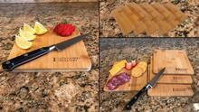 Branded Boards Small Mini  Bamboo Cutting Board, Great For Apartments RV'S Home Bar Charcuterie Backpacking Camping Bushcraft Dorm Rooms Picnics &Amp; Entertaining (1 Pack) - ColorA - View 8