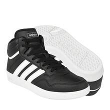 TENIS ADIDAS HOOPS 3.0 HOMBRE JQ9994 SIMIPIEL NEGRO - Negro - Ver 1