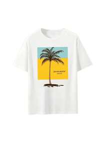 Men T-Shirts - White - View 9