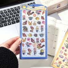 Cute 3D Embossed Stickers, Suitable For Decorating Phone Cases, Notebooks, DIY Projects, Making Fun Stickers, Also Applicable To Expand Diaries And Planners, 3D Relief Stickers, Diary Stickers, Decorative Stickers, Stationery Stickers - Multicolor - View 7
