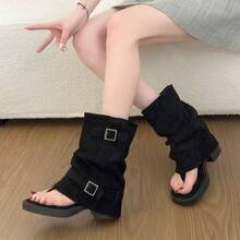 Women Ankle Boots & Booties - Khaki - View 5