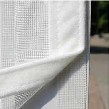 YOKIO Malla Mosquitera Blanca para Ventana - Fibra de Vidrio Invisible, Malla Fina y Transpirable, Adecuada para Protección contra Insectos y Malla Mosquitera para Ventana/Puerta | Tela de Malla Invisible | Pantalla de Ventana de Plástico, Fácil Instalación sin Perforación - Ventanas mosquiteras - Ver 6