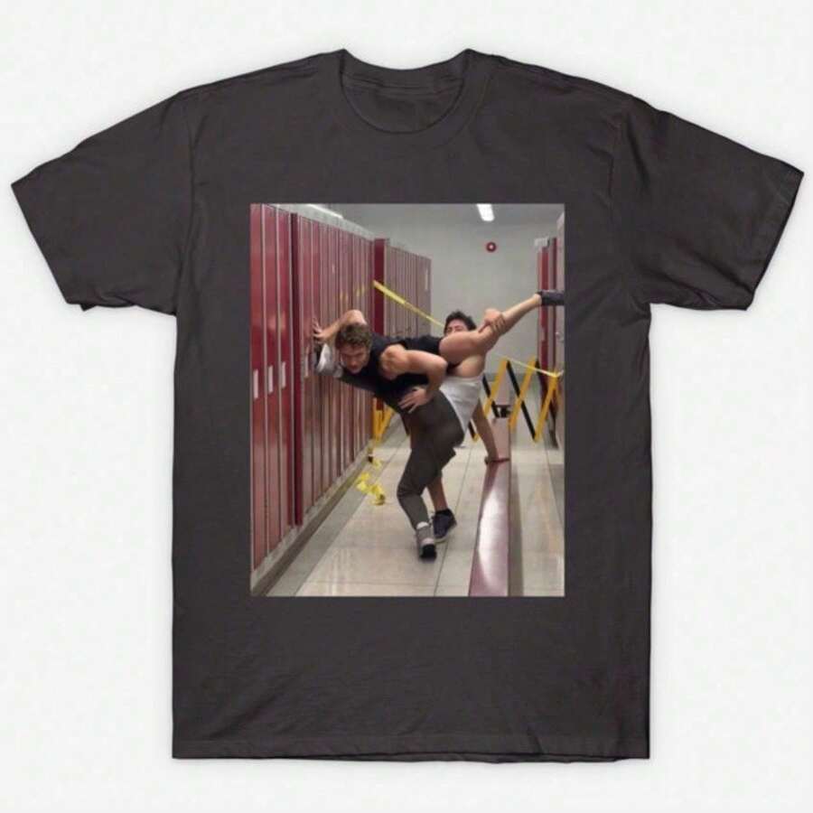 Heated Rivalry T-Shirt And Sweatshirt, Hollanov T-Shirt, Hudson Williams Connor Storrie T-Shirt, Heated Rivalry Inspired T-Shirt, Ilya Rozanov Shane Hollander GOBA FAQN T-Shirt - 白色 - 查看 1
