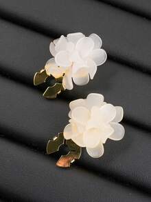 2 Stücke Knopfabdeckungen für Hemden, süße Acrylblumen Manschettenknöpfe mit Farbverlauf, modische Kleidungsaccessoires Hemdkragen Clip, ohne Nähen Knopfabdeckung, Dekoration für Damenkleider am Strand - Stern - Übersicht 3