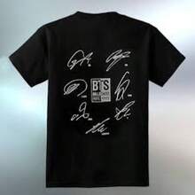 Bangtan Boys| CAMISETA DE  BILLBOARD - Music Plaza - Negro - Ver 1