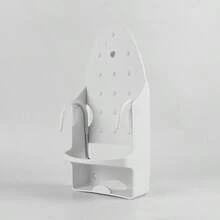1 cái giá đỡ bàn ủi chịu nhiệt cao, giá để bàn ủi đa năng, giá để bàn ủi bằng nhựa có thể gập lại. - màu đen - Xem 4