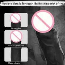 9.05 Inch Realistic Dildo Vibrator Clit Stimulation Vibrating G-Spot Massager Vagina Stimulator Nipples Clitoris Massage Wand Adult Rechargeable Sex Toys For Women Masturbation Couples - 均碼 - 查看 10