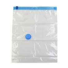 Large Capacity Vacuum Compression Bag With Valve, Storage Bag For Clothes, Storage And Organization Bag For Towels And Quilts. - 90x100cm - View 5