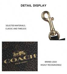 Coach Printed Women's Wallet Cardholder CZ285IMXAQ - 胡桃木色佐黑色CZ285IMXAQ - 查看 9