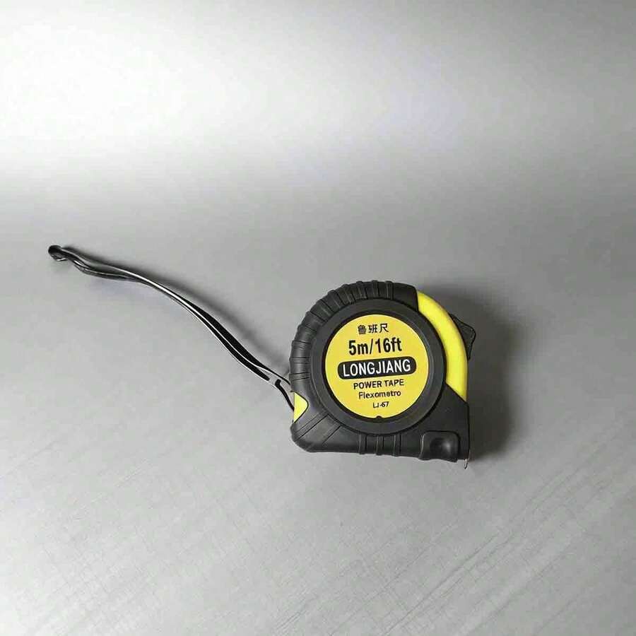 1支鲁班钢卷尺,钢卷尺,工艺品,防震,5米/7.5米/10米测量工具,钢卷尺,防震,加厚加硬 - A - 查看 1