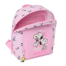Safta SNOOPY 大型輕便進化版書包，帶可拆卸可清洗輪子，兒童返校背包，符合人體工學的加厚肩帶，大容量前置口袋和水壺袋 - 免費送貨 ✅ 西班牙大陸地區 24/48 小時送達 - 選項 19 - 查看 5