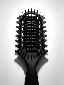 1pc New Upgraded Curling Hair Brush, Hollow Design, Special Comb Teeth And Structure, Suitable For All Hair Types, Reduces Hair Loss, Tangles And Split Ends, Unisex, Easy Curly Hairstyling, Hair Care Product, Applicable For Salon, Daily Use, Back To School, Travel And More - / - View 7