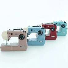 New Portable Sewing Machine Models, Plastic Crafts, Mini Sewing Machine, Decoration, Home Sewing Machine, Home Decor - Light Blue - View 5