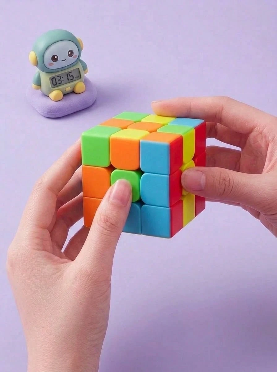 Khối lập phương xoay nhanh, kích thích tư duy, trò chơi trí tuệ, đồ chơi giáo dục cho trẻ em, quà Giáng sinh cho người lớn, trò chơi trí tuệ, trò chơi bí ẩn cho trẻ em. - 3X3X3 - Xem 1