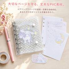 1本 A7 企劃本、貼紙書、活頁夾、可愛透明活頁筆記本、DIY 貼紙書、剪貼簿、DIY 便條本、備忘錄本、儲蓄企劃本、返校用品、節日禮物 - 手帳本 - 查看 5