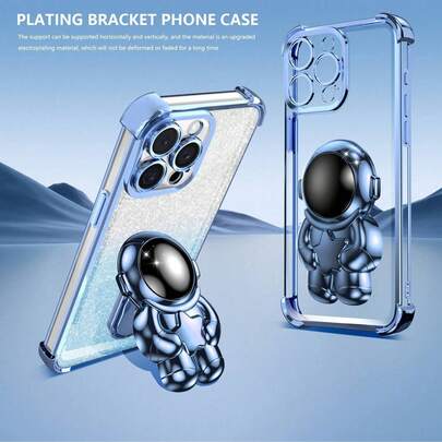 Ốp lưng điện thoại hình phi hành gia, chống sốc/silicone TPU mềm mại cao cấp chủ đề không gian với lỗ chống bụi, tương thích với Samsung Galaxy S24 Ultra/S24 Plus/S24/S23 Ultra/S23 Plus/S23/S22 Ultra/S22 Plus/S22/S21 Ultra/S21 Plus/S21 FE/S23 FE/S20 Ultra/S20 Plus/S20 FE và Holder. Ốp lưng mạ điện + silicon TPU mềm mại cao cấp bao phủ toàn diện cho A5x/C1 2 3 4 5 6 7 8 9/9 8 7 6 5 4 3 2 1 và A1 2 3 4 5 6 7 8 9 9 8 7 6 5 4 3 2 1