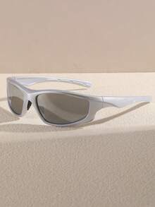 2pcs Fashion Wrap-Around Street Style Fashion Glasses For Women, Suitable For Casual Street Outfits - Multicolor - View 21