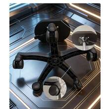 Premium Memory Leather & Sturdy Stainless Steel Build The F7 Pedicure Foot Rest Features A Soft, Skin-Friendly Memory Leather Cushion For Comfortable Leg Support, Paired With A Durable Stainless Steel Frame For Long-Lasting Use. - Black - View 6