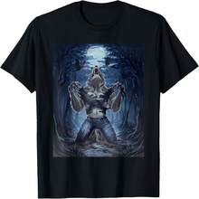 Werewolf Ripping Off Meme T-Shirt - Negro - Ver 1