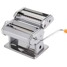 Manual Pasta Maker Machine Stainless Steel – Homemade Noodle Maker, Dough Roller & Cutter for Spaghetti, Tagliatelle, Lasagne Sheets, Dumpling Wrappers & Fresh Pasta Kitchen Tool - 銀色 - 查看 8