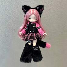 1套17cm BJD服裝，精緻可愛時尚美觀BJD服裝套裝，服裝配件，新年禮物聖誕禮物生日禮物(僅含服裝，不含娃娃和鞋子) - 彩色 - 查看 3