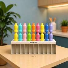 1Set Colorful Bottle Collision Memory Game – Kids Educational Interactive Toy For Color Matching & Cognitive Learning - Multicolor - View 8