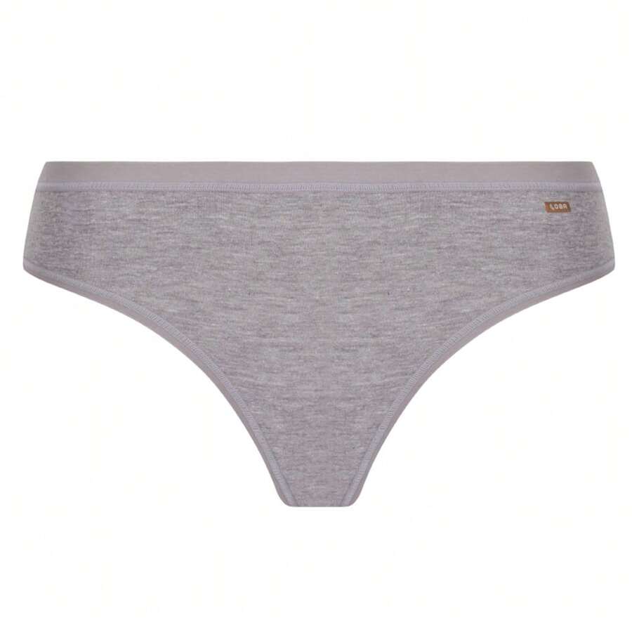 LUPO Loba Cotton Bikini Panties With Elastane 40353-001 - 石楠灰 - 查看 1