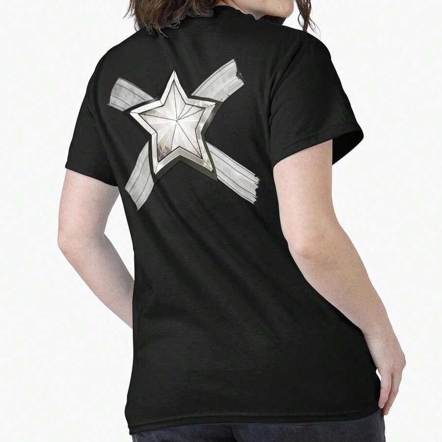 Red Guardian emblem Classic T-Shirt Camiseta 100% Algodón Unisex - Playera Casual Premium de Corte Cómodo - Negro - Ver 1