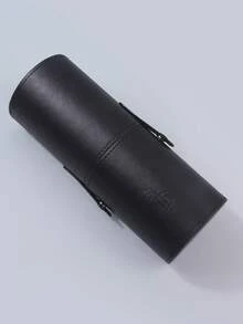 1 hộp đựng cọ trang điểm bằng da PU, dung tích lớn, tiện dụng khi đi du lịch. - màu đen - Xem 6