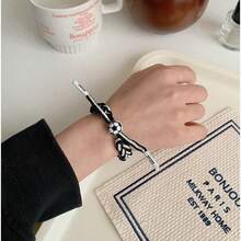 Woven Hand Rope Bracelet, Sports Fan Jewelry For Germany Portugal England Football Team, C Ronaldo Fan Accessory - 30 - 查看 7