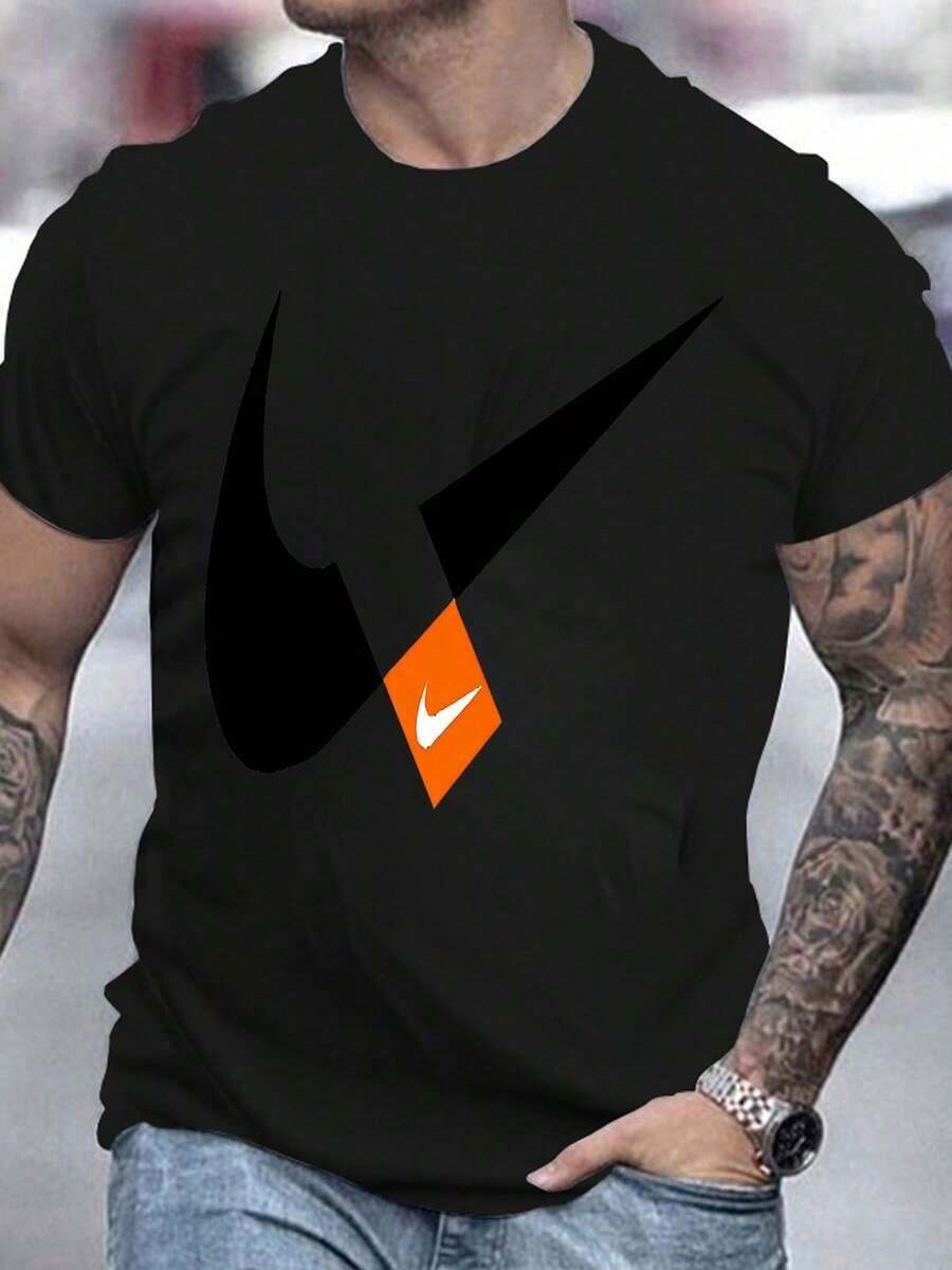 Camisetas para Hombre - Negro - Ver 1