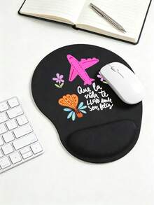 Ergonomic Wrist Support Mouse Pad, EVA Wrist Cushion, Non‑Slip Memory Foam Wrist Rest Pad, Skin‑Friendly Smooth Desk Support Cushion, Desktop Protector Pad - View 3