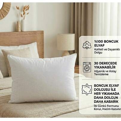 Soft & Comfortable Pillow | Premium Pillow Made In Turkey 30*50 1 I 2 I 4 Pieces