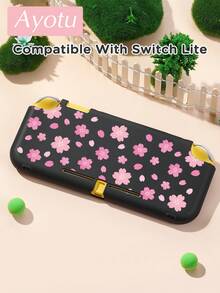 Ayotu 1 pièce Étui de protection transparent ultra-fin en TPU avec motif de fleurs de cerisier & pétales, compatible avec Switch OLED/Lite/New Switch2 (2025). Compatible avec le dock, sans retrait nécessaire. Résistant aux chocs & à la poussière. Plusieurs couleurs. Style romantique de printemps, style campagnard, Saint-Valentin, Nouvel An, saison de la rentrée scolaire. - Voir 23