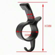 2pcs Car Seat Back Hooks, Suitable For Seat Back, Trunk Rack, Umbrella Holder And Most Car Models, Multi-Functional Car Storage Rack - 2PCS - View 2