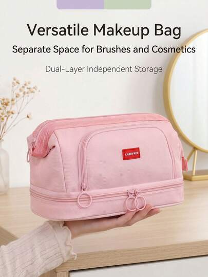 Nouvelle étui à crayons de mode à double couche, protecteur, boîte à crayons multifonctionnelle grande capacité, durable, spacieuse, convenant aux hommes et aux femmes. Ce sac de papeterie grande capacité a de multiples compartiments, idéal pour les étudiants retournant à l'école, peut également être utilisé pour ranger les fournitures de bureau, les fournitures scolaires et les cosmétiques - cadeau parfait pour les adolescents, les hommes et les femmes, cadeau de rentrée scolaire.