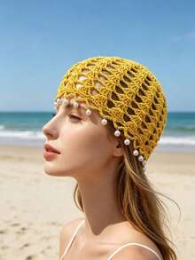 1pc Versatile Solid Color Knit Hat, Suitable For Outings And Daily Wear, All Season, Gift For Holidays - Multicolor - View 17