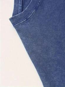 WOCKYYE  230g Washed, Moon And Stars Accompanied By Printed-Shirts, High-Quality Batik Cotton Vintage Fashion-Shirts, Beach Essential, Men's Summer-Shirts, Holiday Gifts, Gifts. - 寶藍色 - 查看 4