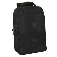 Safta | School Backpack Madrid With Flap And USB Compartment For Laptop 13.6″ Double Padded Compartment, Integrated USB, Hidden Anti-Theft Zipper, Organizer, Bottle Holder, Ergonomic, 3″ - Option 2 - View 2