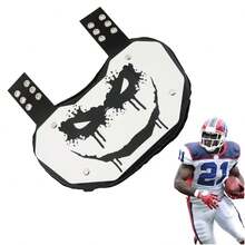 1 Piece Of Professional Rugby Back Pads Football Match Training Waist Protection American Football Back Armor Accessories Sports Protection - Multicolor - View 1
